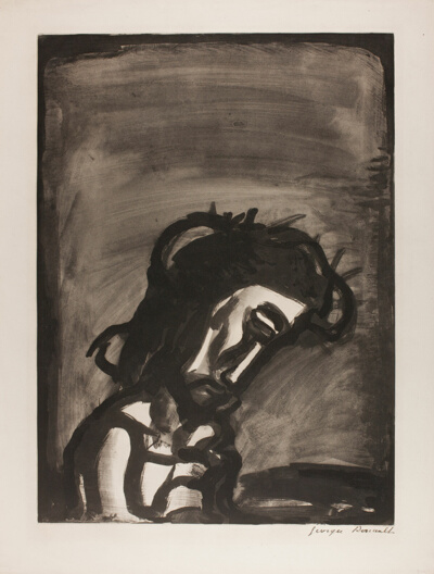 Jesus Defiled, plate two from Miserere