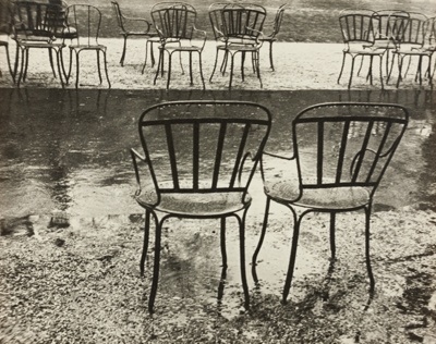 Chairs in Rain, Champs-Elysées, Paris