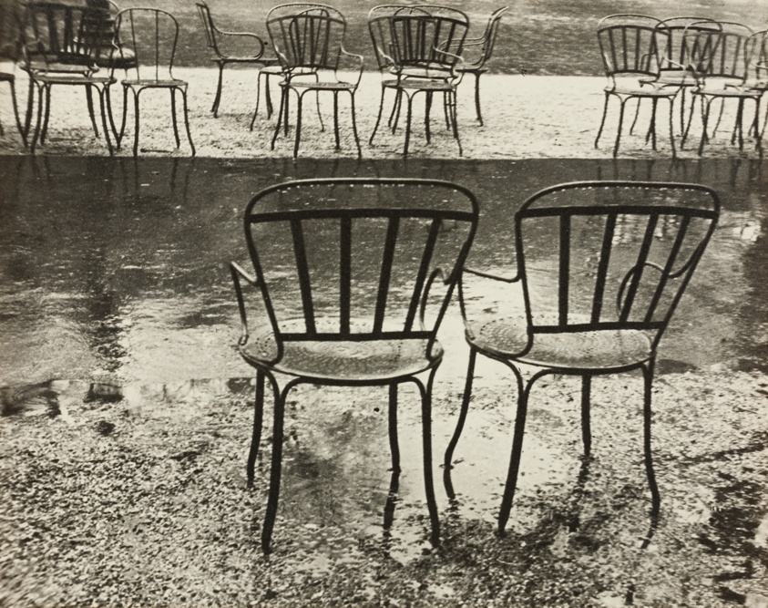 Chairs in Rain, Champs-Elysées, Paris