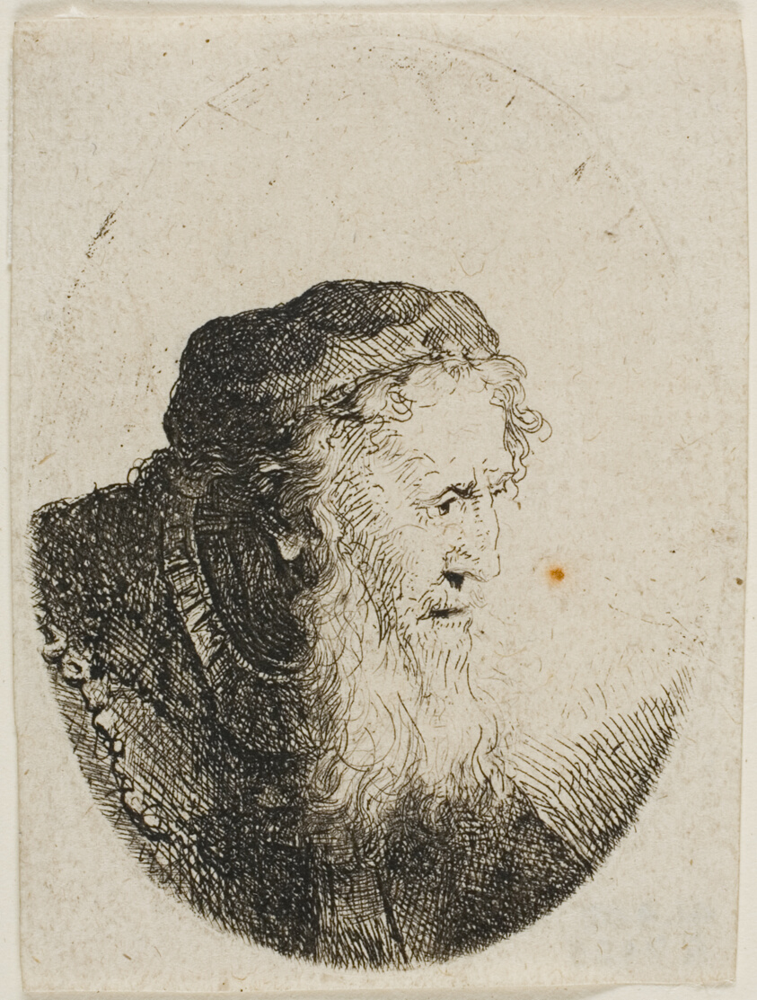 Bearded Old Man in a Skull Cap