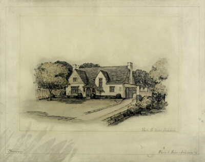 Greenway House, Perspective Rendering