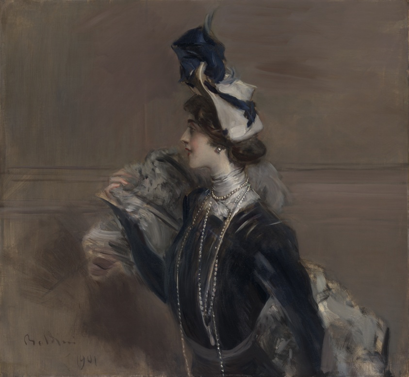Portrait of Mme. Lina Cavalieri