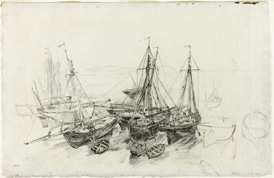 Fishing Boats at Granville