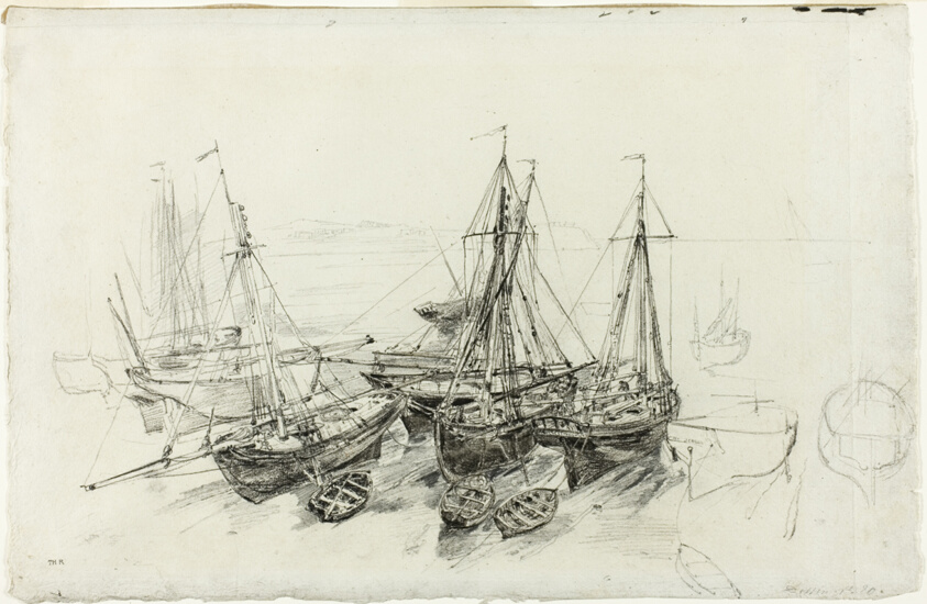 Fishing Boats at Granville