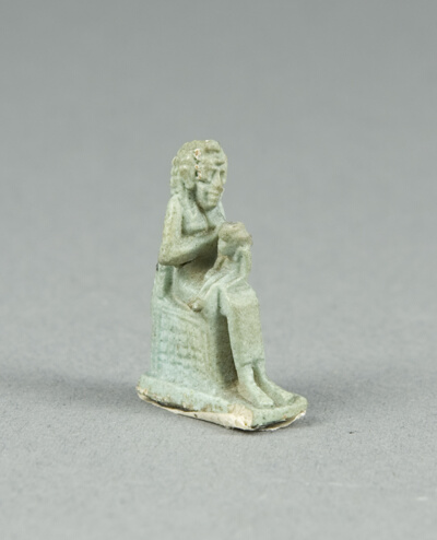 Amulet of Isis Holding Horus