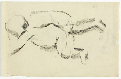 Untitled (Studies of a Child; Recto and Verso)