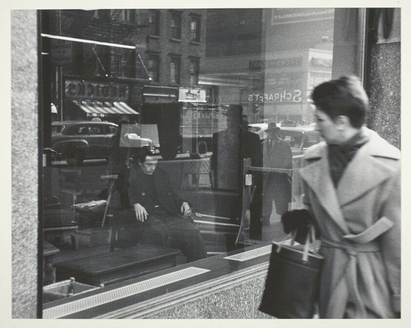 Jimmy Seated in a Store Window
