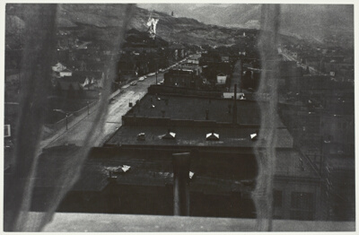 View from Motel Window, Butte, Montana