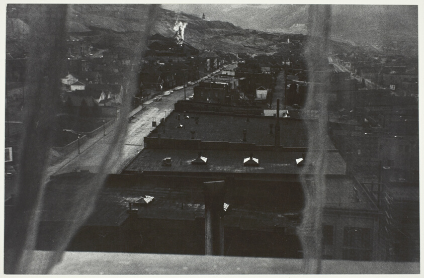 View from Motel Window, Butte, Montana