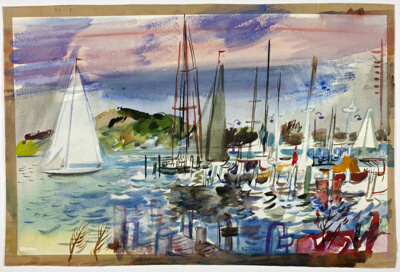 Boats in the Harbor