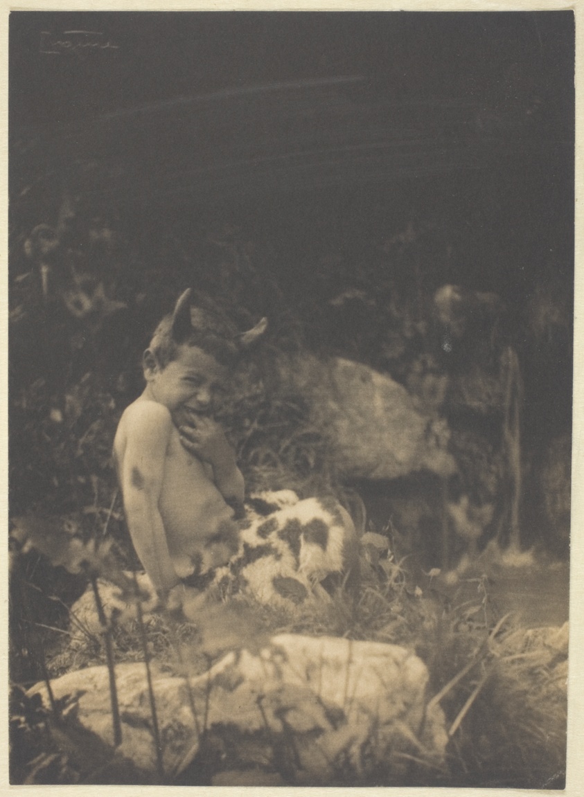 Small Boy Dressed as a Faun