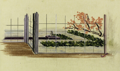 Donald Lubin House, Highland Park, Illinois, Landscape Design