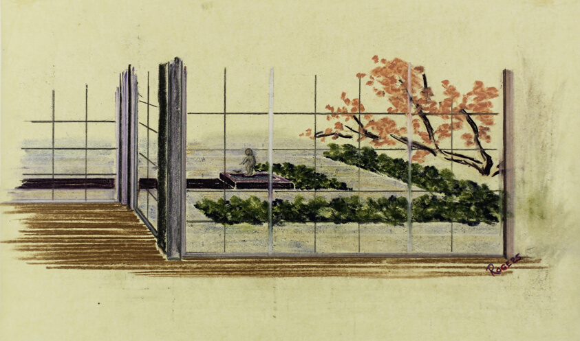 Donald Lubin House, Highland Park, Illinois, Landscape Design