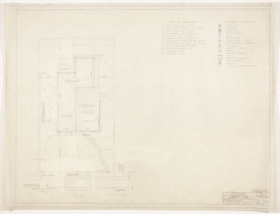 Dr. and Mrs. Joel F. Sammet House, Highland Park, Plan
