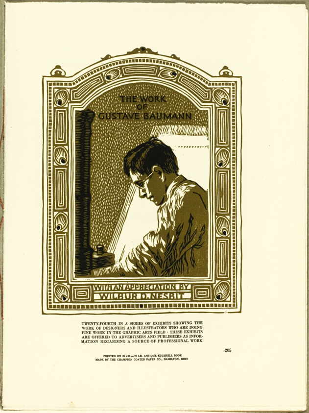 Illustrations for "The Work of Gustave Baumann"