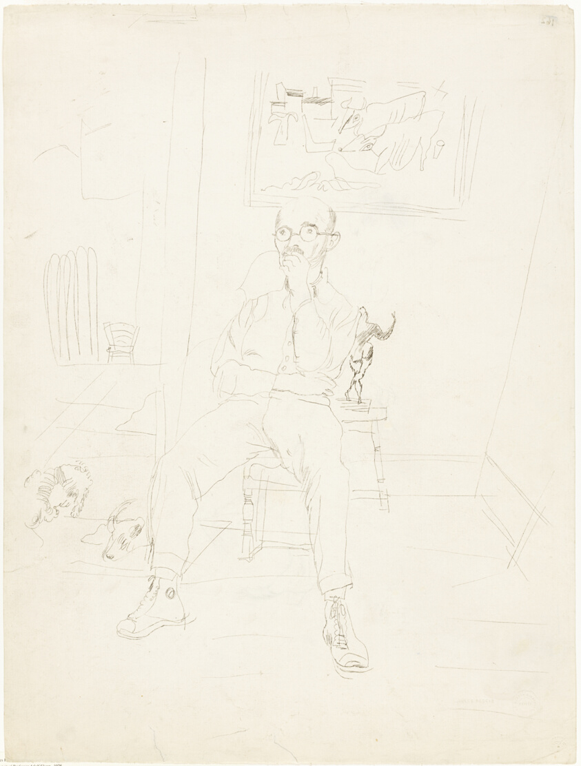 Portait of Professor Adolf Elwyn