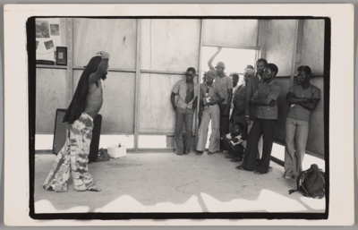 Sun Ra Arkestra Dancer Engages Rehearsal Onlookers