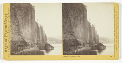 Cape Horn, Columbia River, No. 1229 from the series "Watkins' Pacific Coast"