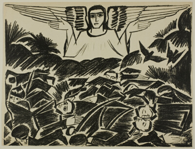 The Common Grave, from War: Mystical Images of War