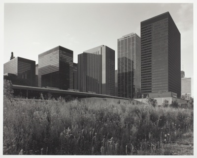 Randolph Street Near Columbus Drive, View Northwest