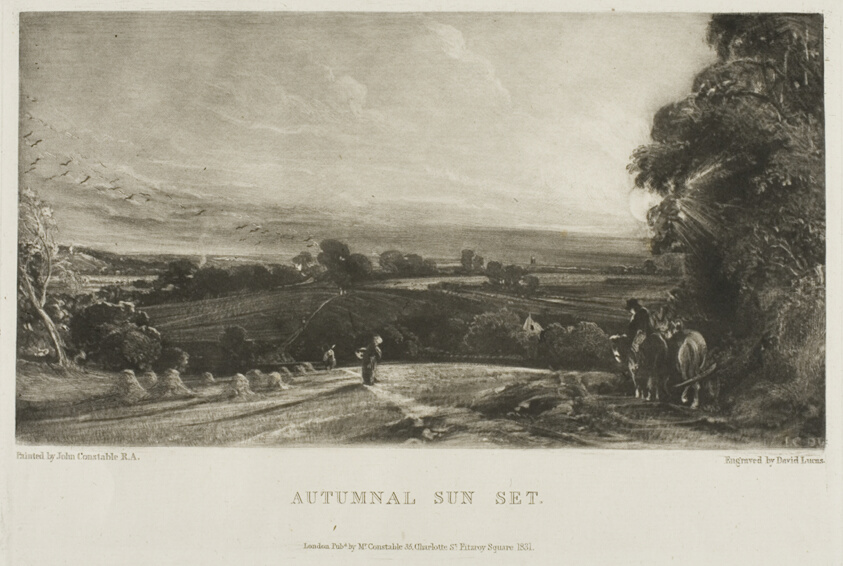 Autumnal Sun Set