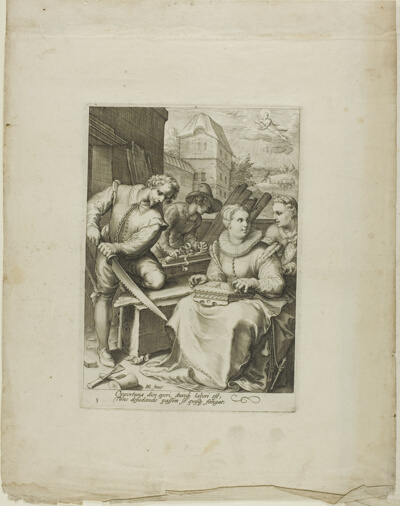 Midday, plate three from Four Times of Day