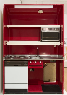 Prefabricated Kitchen Unit, Les Tournavelles, Arc 1800, Savoie, France