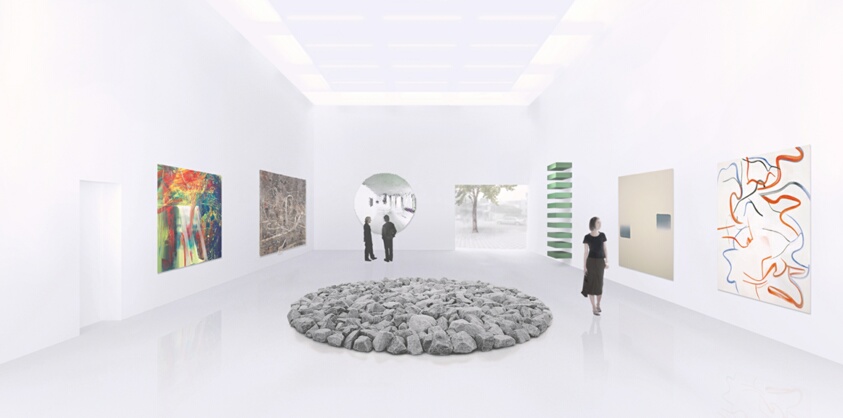 Kukje Art Center Interior Rendering