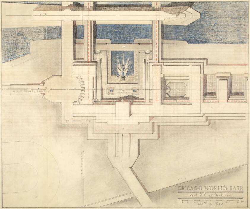 Century of Progress Exposition, Chicago, Illinois, Site Plan