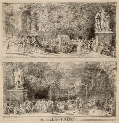 Scenes from the Tuileries: The Chairs and the Water Cart