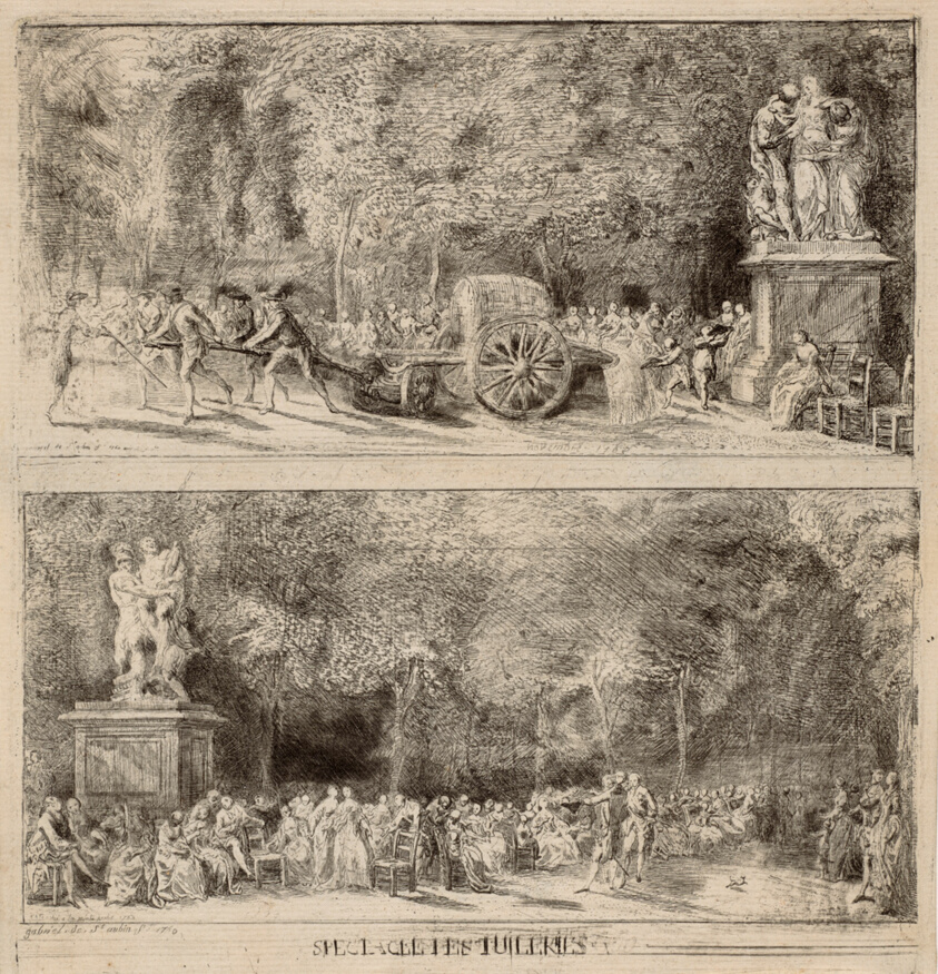Scenes from the Tuileries: The Chairs and the Water Cart