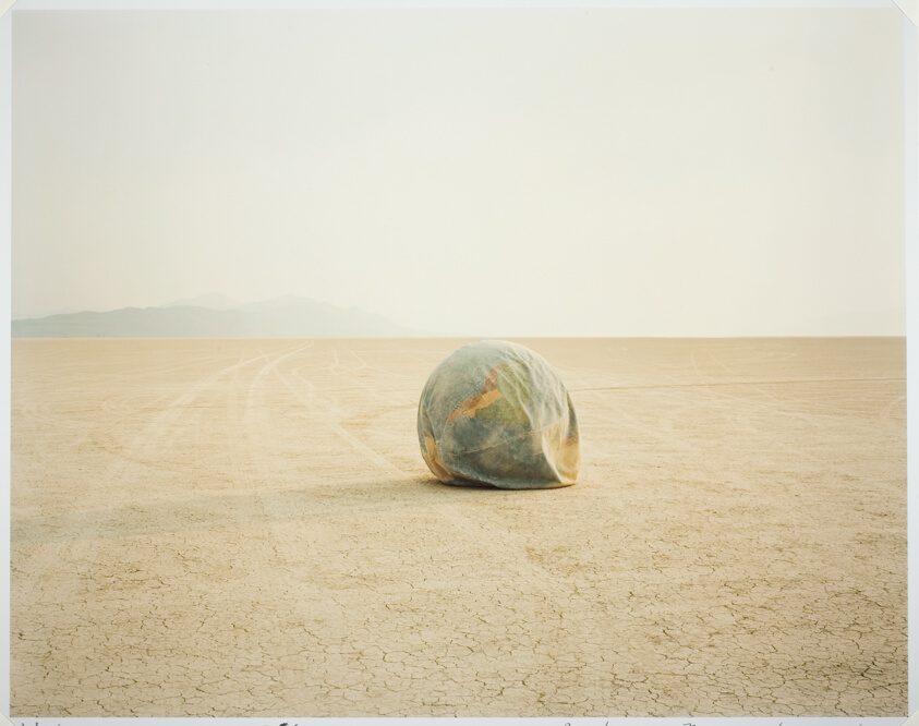 Desert Croquet #1 (Deflated World), from the series "Desert Cantos VIII: The Event II"