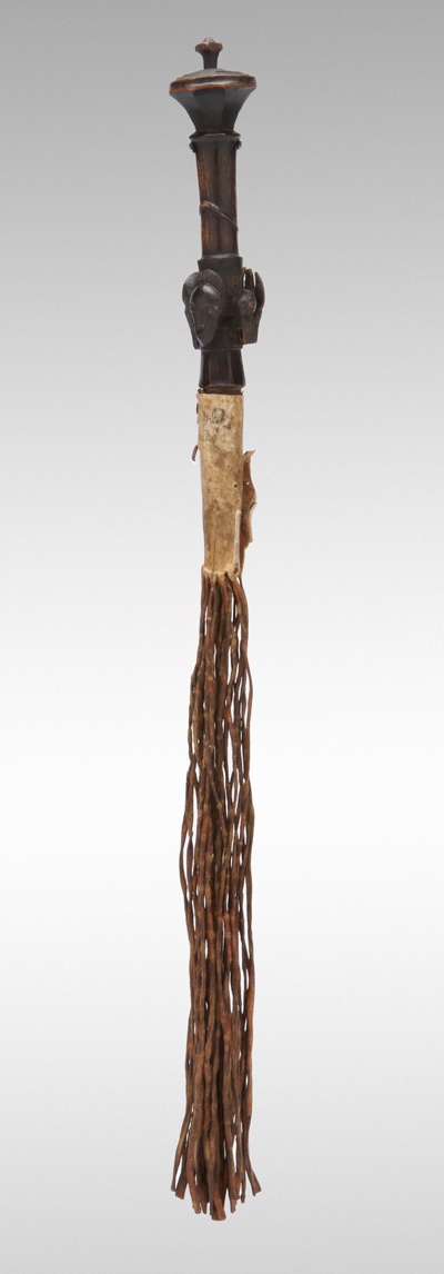 Fly Whisk with Four Masks