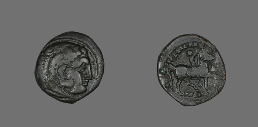 Coin Portraying Alexander the Great as the Hero Herakles
