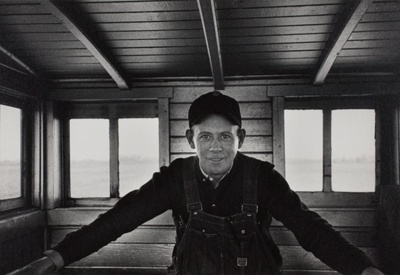 Portrait in the Caboose