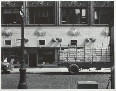 Untitled (Bayard Building, Street Level View of Lower Stories)