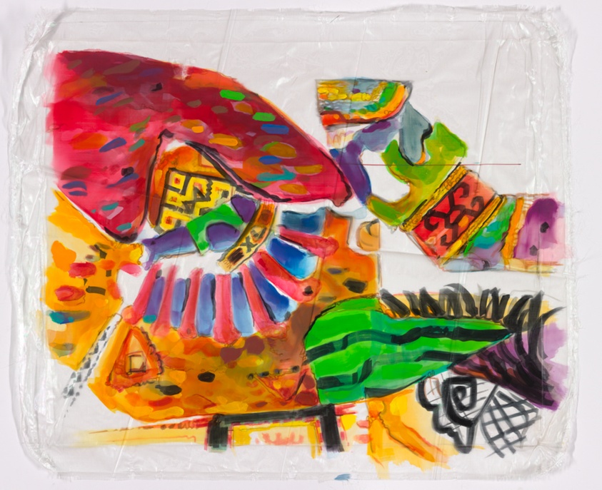 Dupont de Nemours Resource Center Original Art for Pattern Design