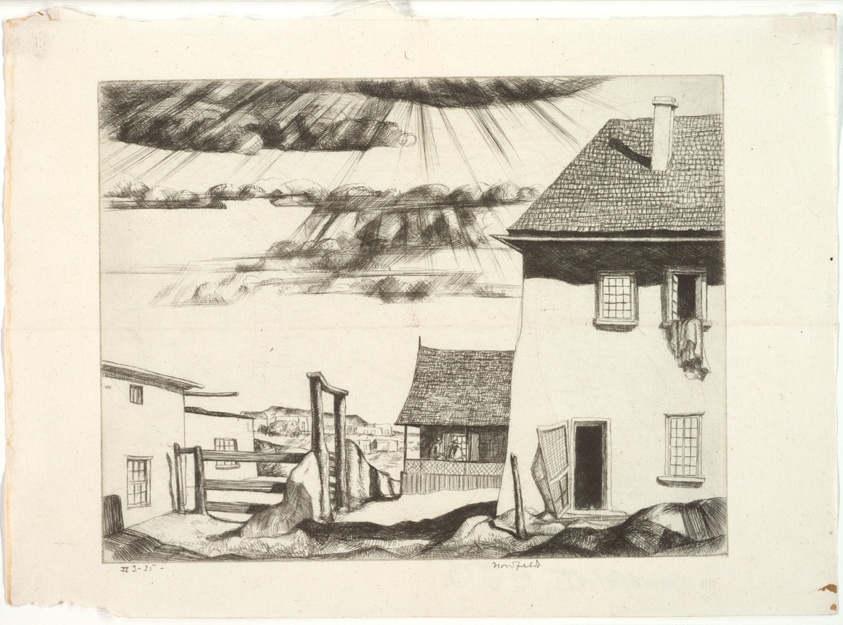 Two-Story House, Taos