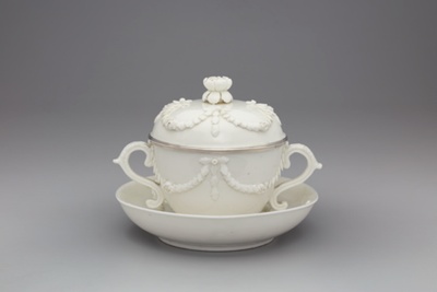 Covered Bowl and Stand