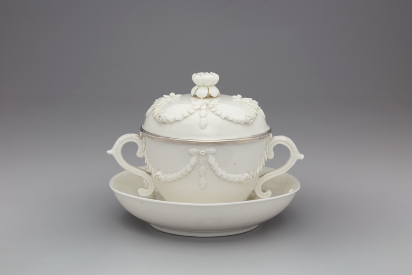Covered Bowl and Stand