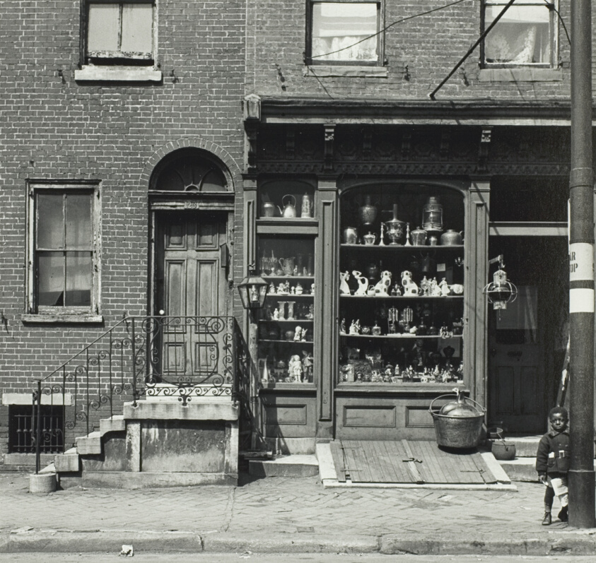 Antique Shop, Pine Street, Philadelphia