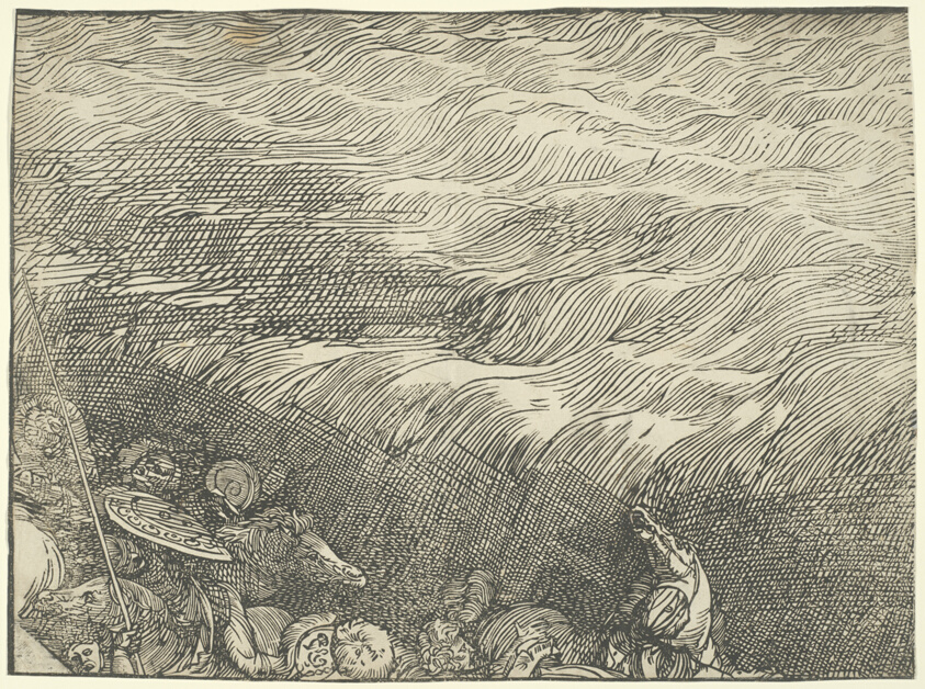 The Submersion of Pharaoh's Army in the Red Sea