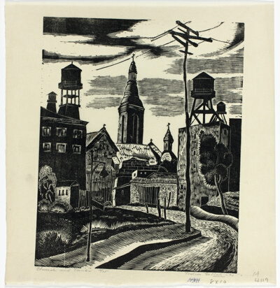 Church and Tanks