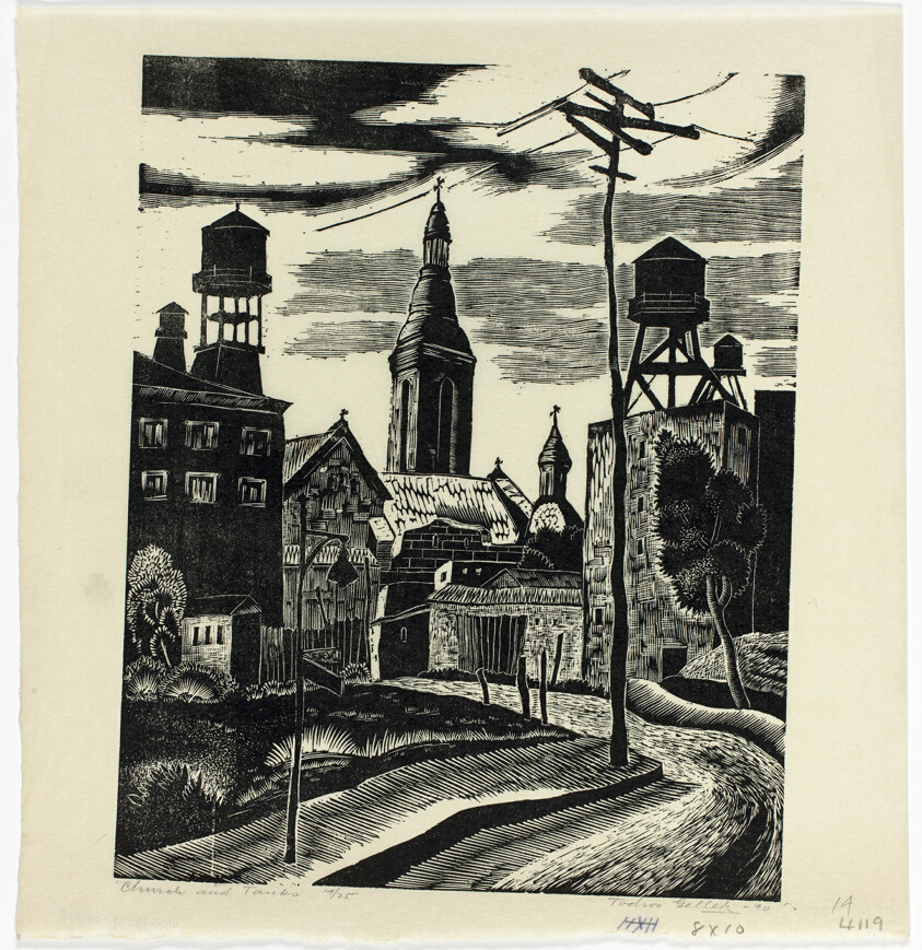 Church and Tanks