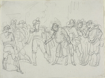 Study for Meo Patacca