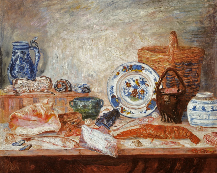 Still Life with Fish and Shells