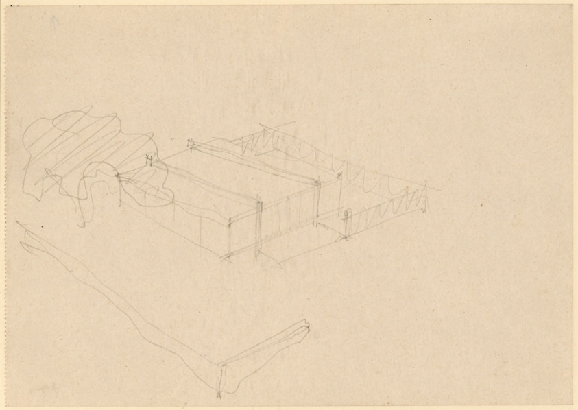 Variation on the 50 x 50 House, Aerial Perspective