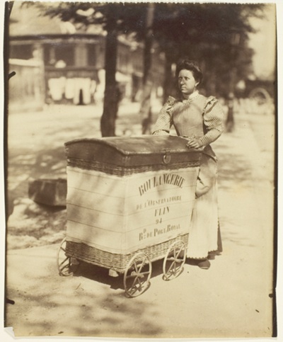 Porteuse de pain, from the series "Small Trades"