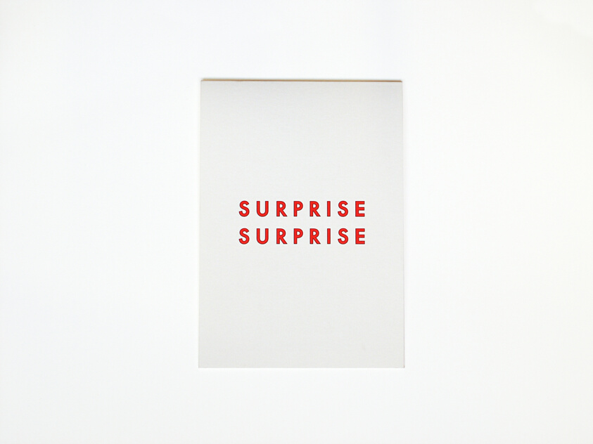 Surprise, Surprise Invitation