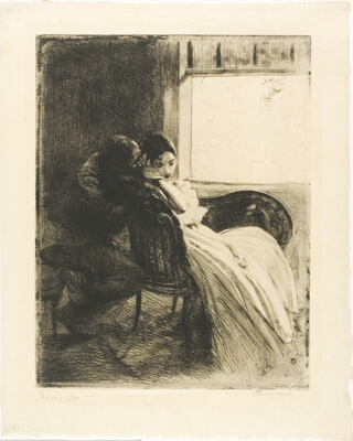 Flirtation, plate six from Woman